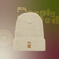 Deeply Rooted DR Logo Beanie | CREAM