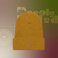 Deeply Rooted  DR Logo Beanie | GOLD