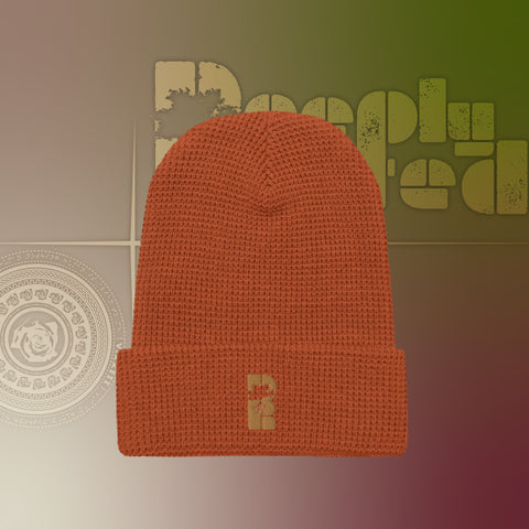 Deeply Rooted  DR Logo Beanie | BURNT ORANGE