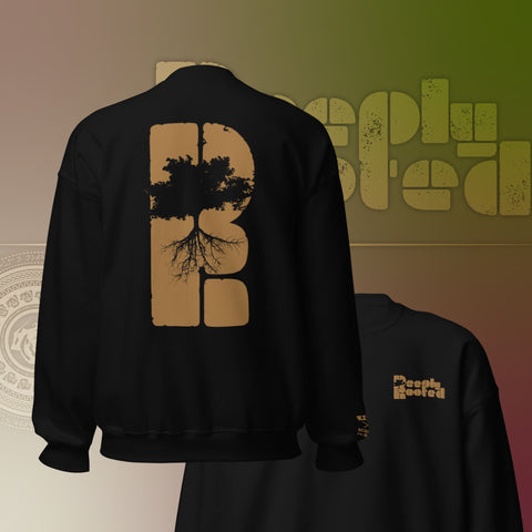 Deeply Rooted DR Crewneck | BLACK