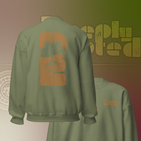 Deeply Rooted DR Crewneck | OLIVE