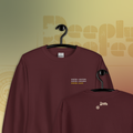 Deeply Rooted Crewneck | MAROON