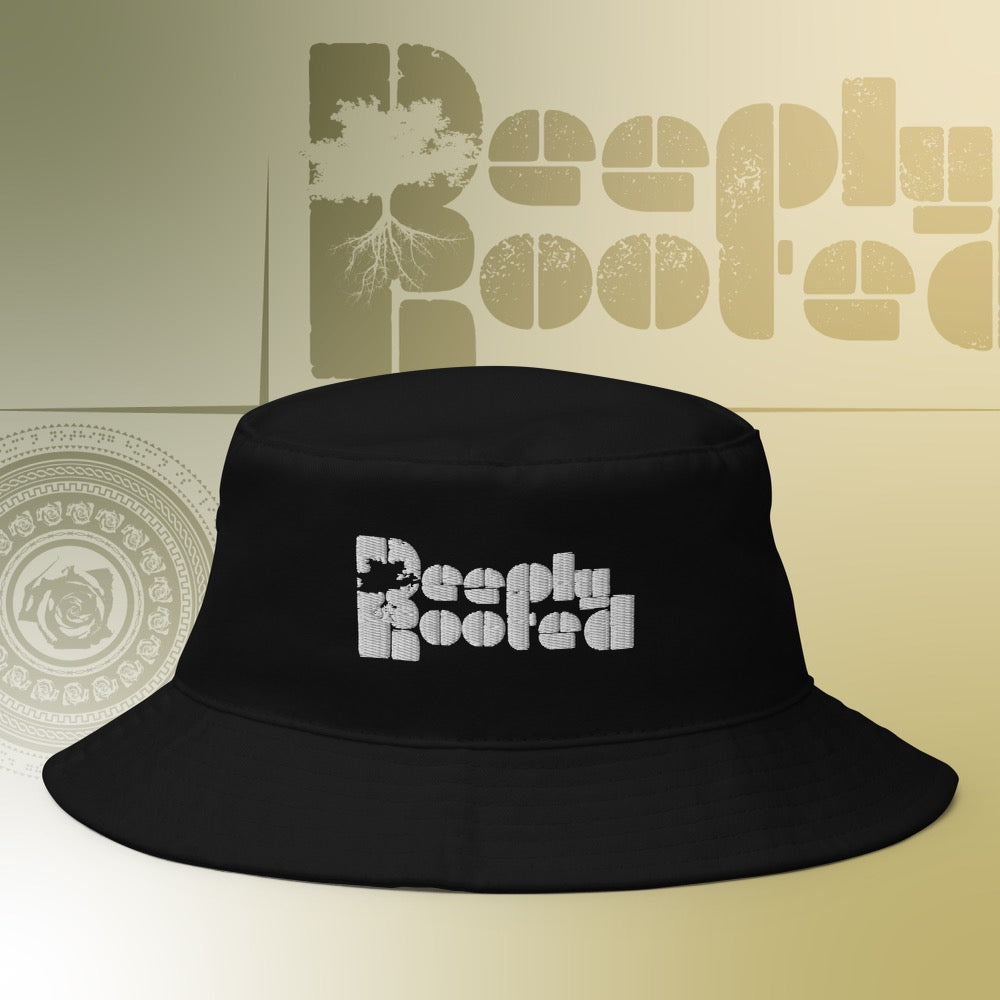 Deeply Rooted Bucket Hat | BLACK